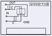 圖3：降壓電路的PCB設(shè)計示例。