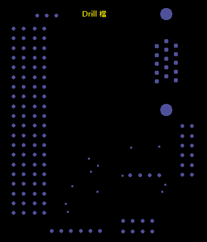 產(chǎn)生Drill File及 Map File 的Gerber 檔案，此會(huì)產(chǎn)生描述此PCB所用到的鉆孔的孔徑尺寸及鉆孔的座標(biāo)資訊。
