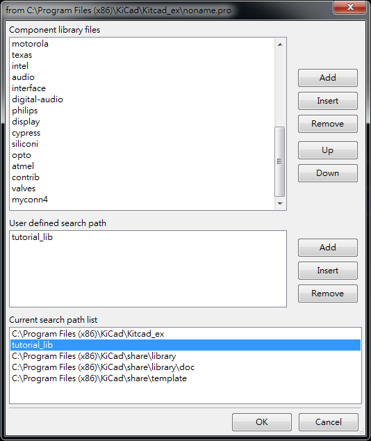 上下兩個視窗都Add 你的library ，在library browser 就可以找到你的library