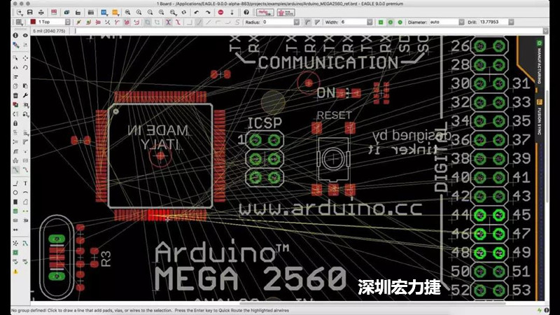 CadSoft EAGLE是一款專業(yè)的印刷電路板(PCB)設(shè)計軟件，低成本、便于使用、功能強大。